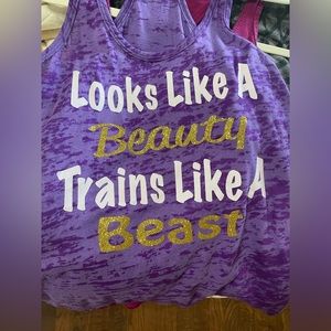 Workout tank top